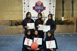 Fazlani International School Champions of Aspire India School 5s Basketball