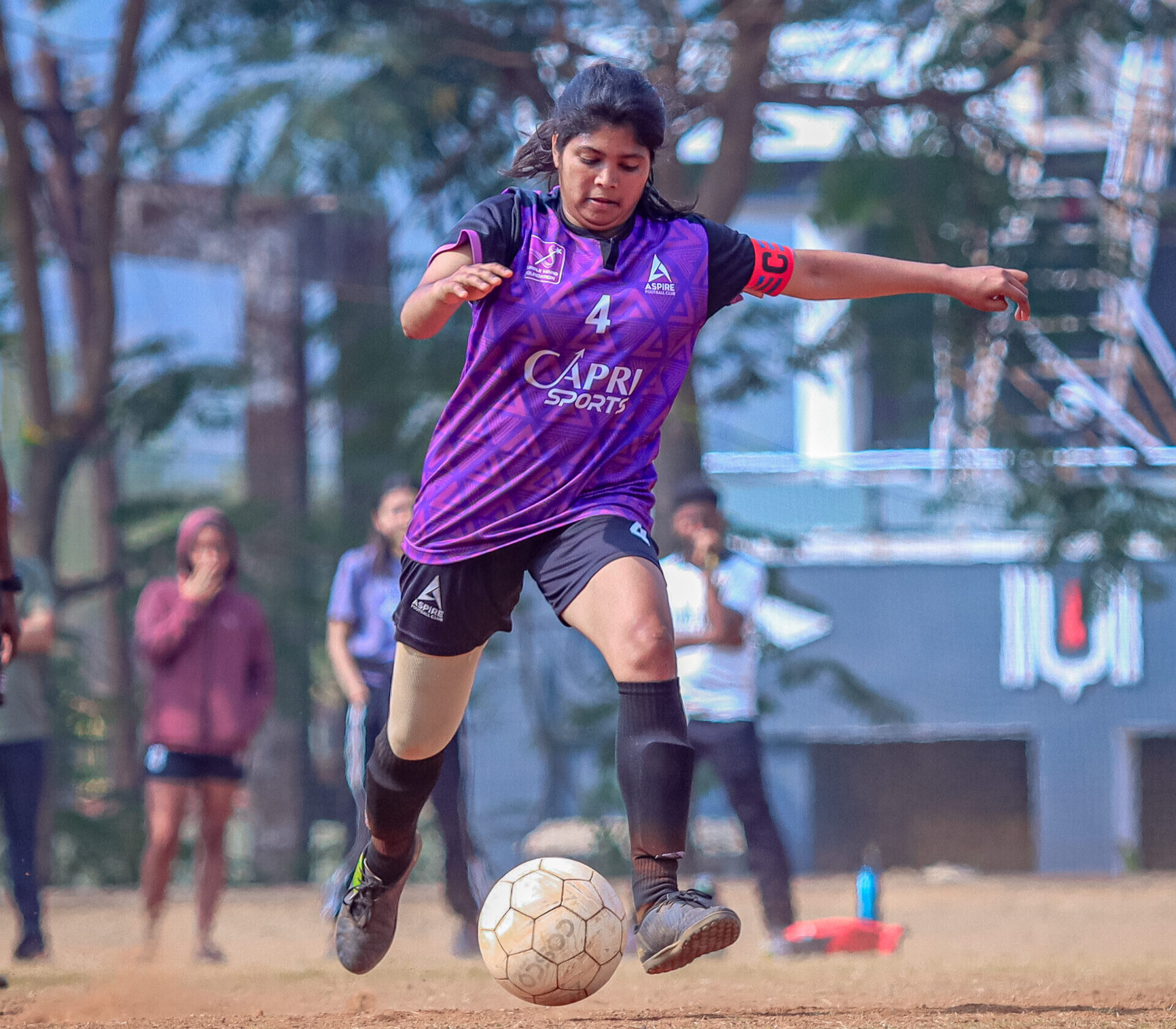 Sapna Rajpure in action