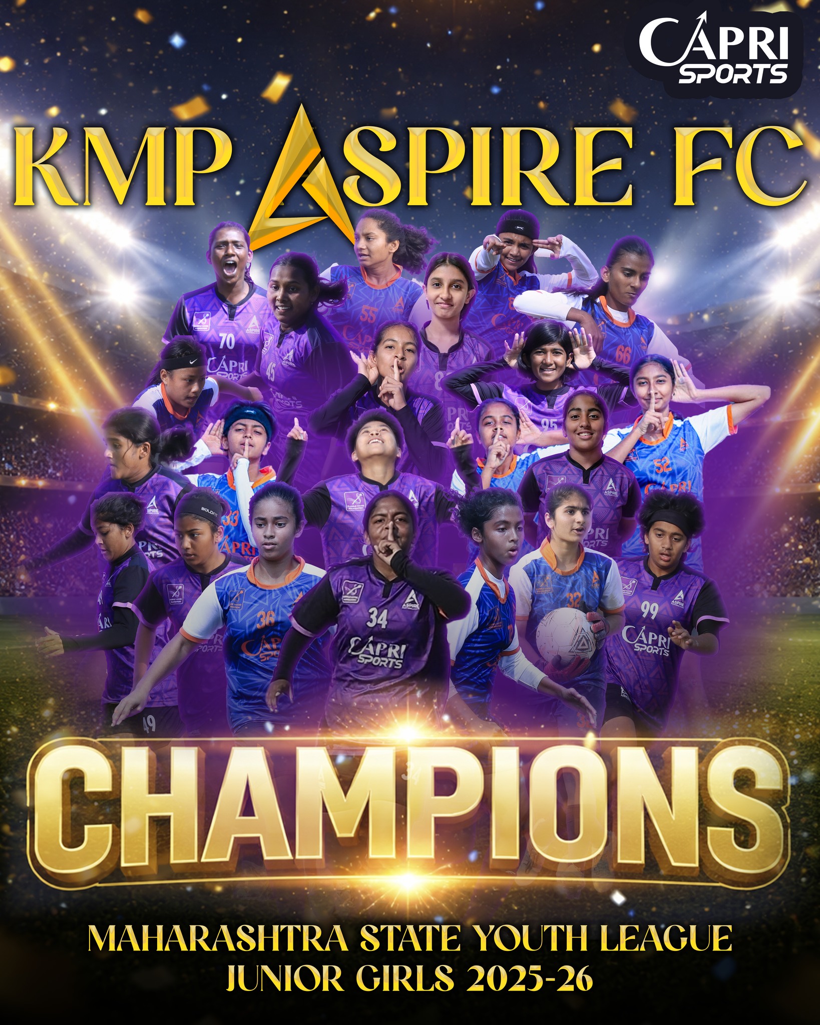 KMP Aspire FC - Champions
