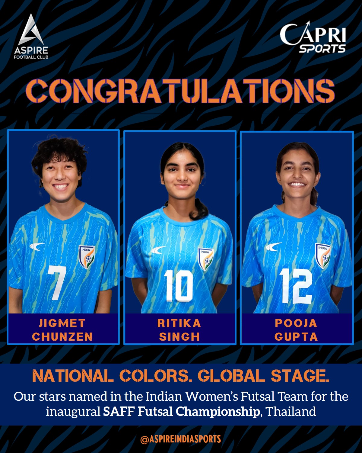 Indian Women's Futsal + Aspire FC